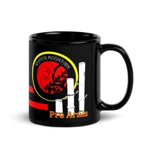 Pro Arnis Blood Stripe Black Mug – 11oz