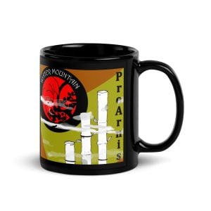 Pro Arnis Rattan and Smoke Black Mug – 11oz